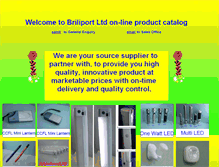 Tablet Screenshot of briliport.com